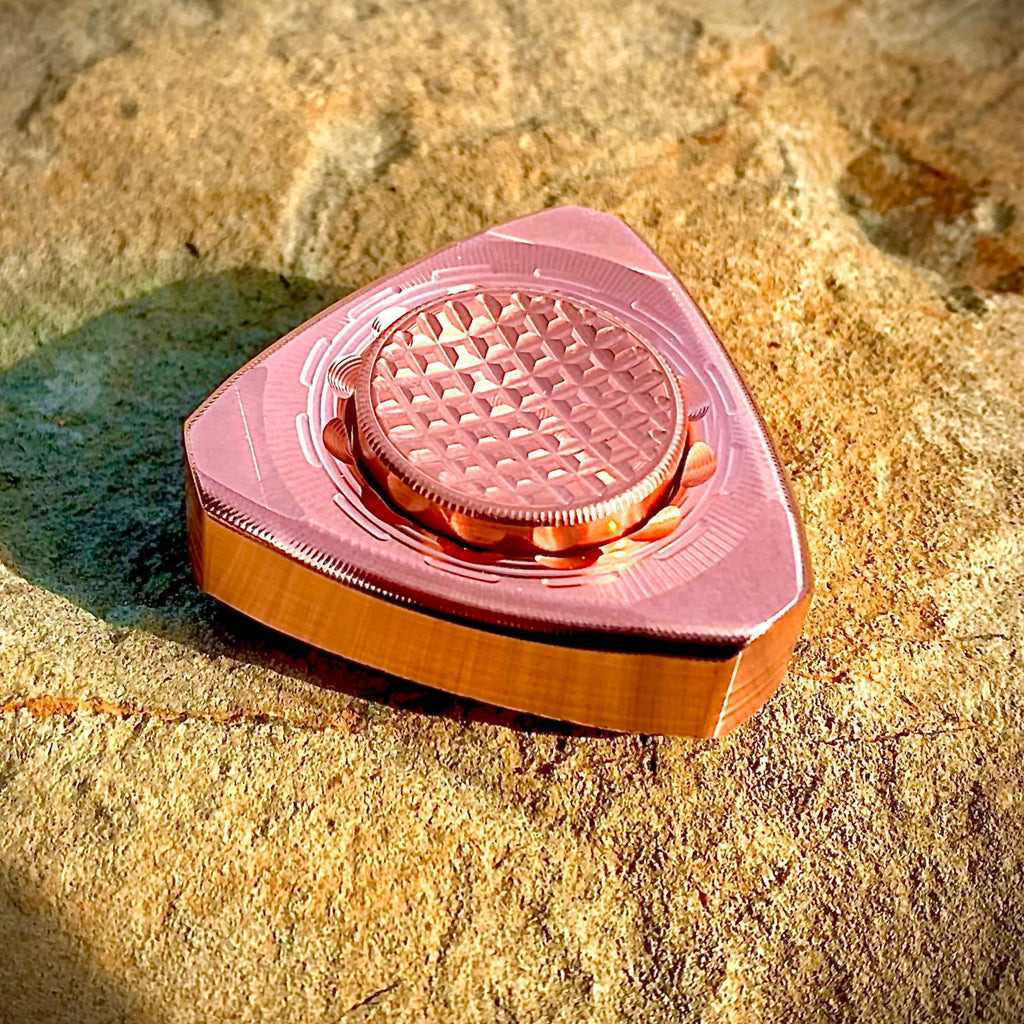 Catal Copper Triangle Fidget Spinner – 313inc