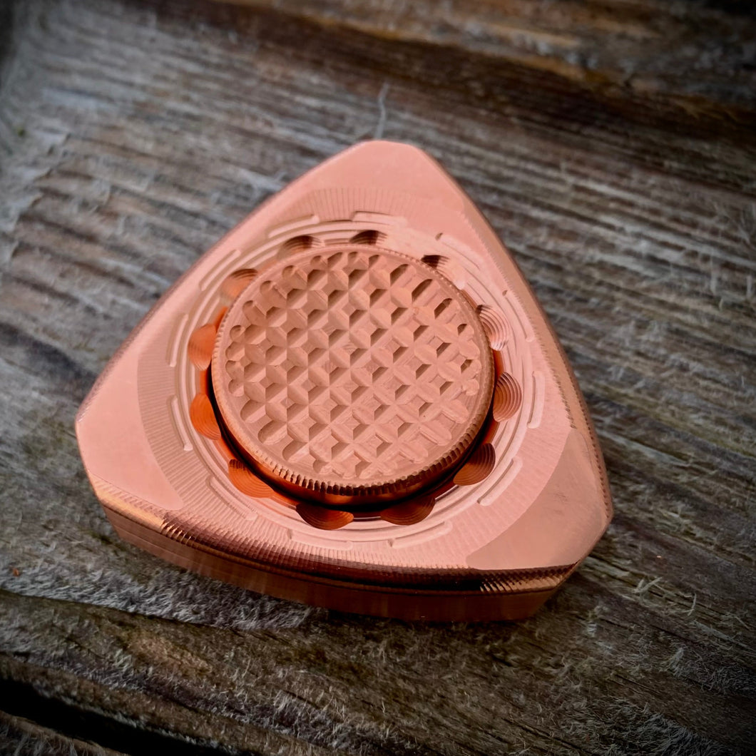 Catal Copper Triangle Fidget Spinner – 313inc