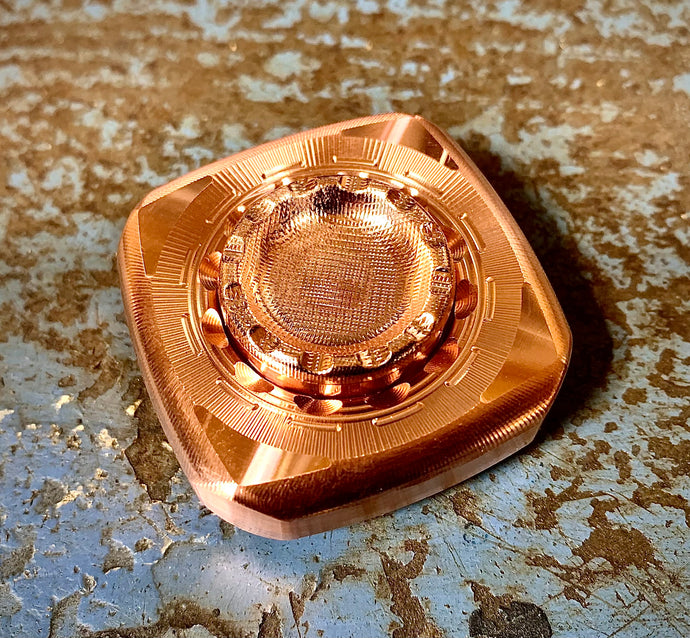 Perlot Copper Quad Fidget Spinner